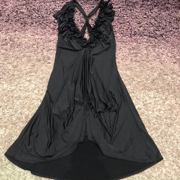 Scarabello Little Black Mini Dress Size M - Picture 2 of 8